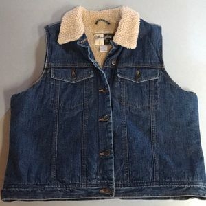 Wrangler XL denim vest